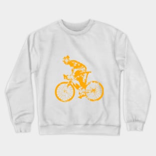 Floral cyclist Crewneck Sweatshirt